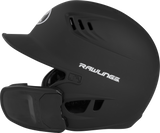 Rawlings R16 1-Tone Junior Baseball Helmet with Reversible Extension - Matte Rawlings