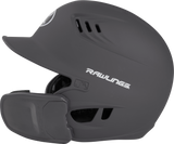Rawlings R16 1-Tone Junior Baseball Helmet with Reversible Extension - Matte Rawlings