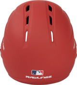 Rawlings R16 1-Tone Junior Baseball Helmet with Reversible Extension - Matte Rawlings