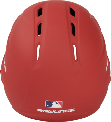 Rawlings R16 1-Tone Junior Baseball Helmet with Reversible Extension - Matte Rawlings