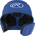 Rawlings R16 1-Tone Senior Baseball Helmet With Reversible Extension - Matte Rawlings