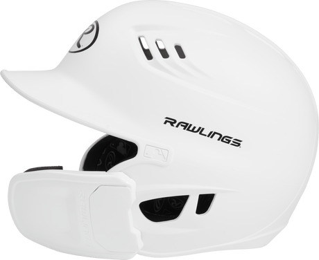 Rawlings R16 1-Tone Senior Baseball Helmet With Reversible Extension - Matte Rawlings