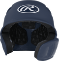 Rawlings R16 1-Tone Senior Baseball Helmet With Reversible Extension - Matte Rawlings