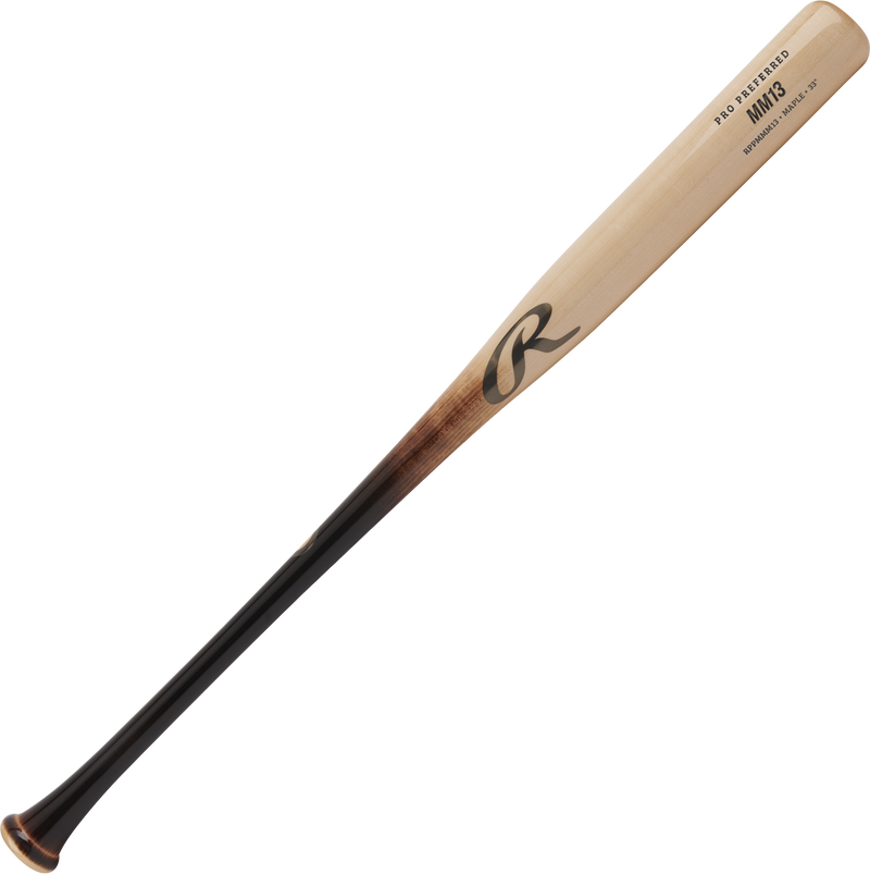 Rawlings Pro Preferred Wood Bat - Maple - MM13 Model