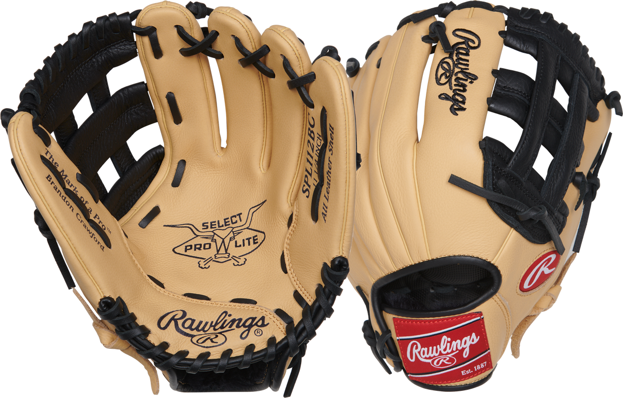 Rawlings Youth Select Pro Lite Series Baseball Glove - B. Crawford Rawlings