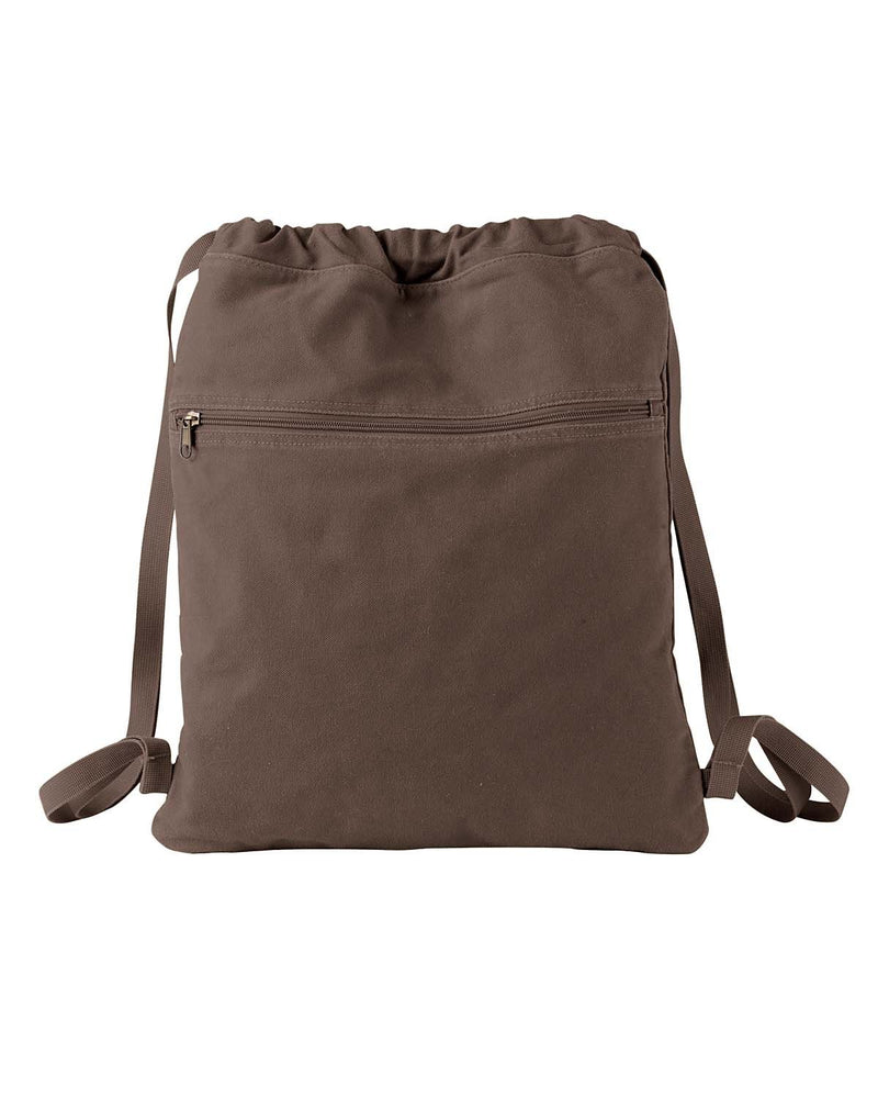 Authentic Pigment Unisex Pigment-Dyed Canvas Cinch Sack