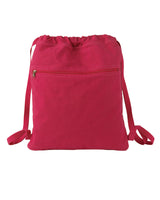 Authentic Pigment Unisex Pigment-Dyed Canvas Cinch Sack Authentic Pigment