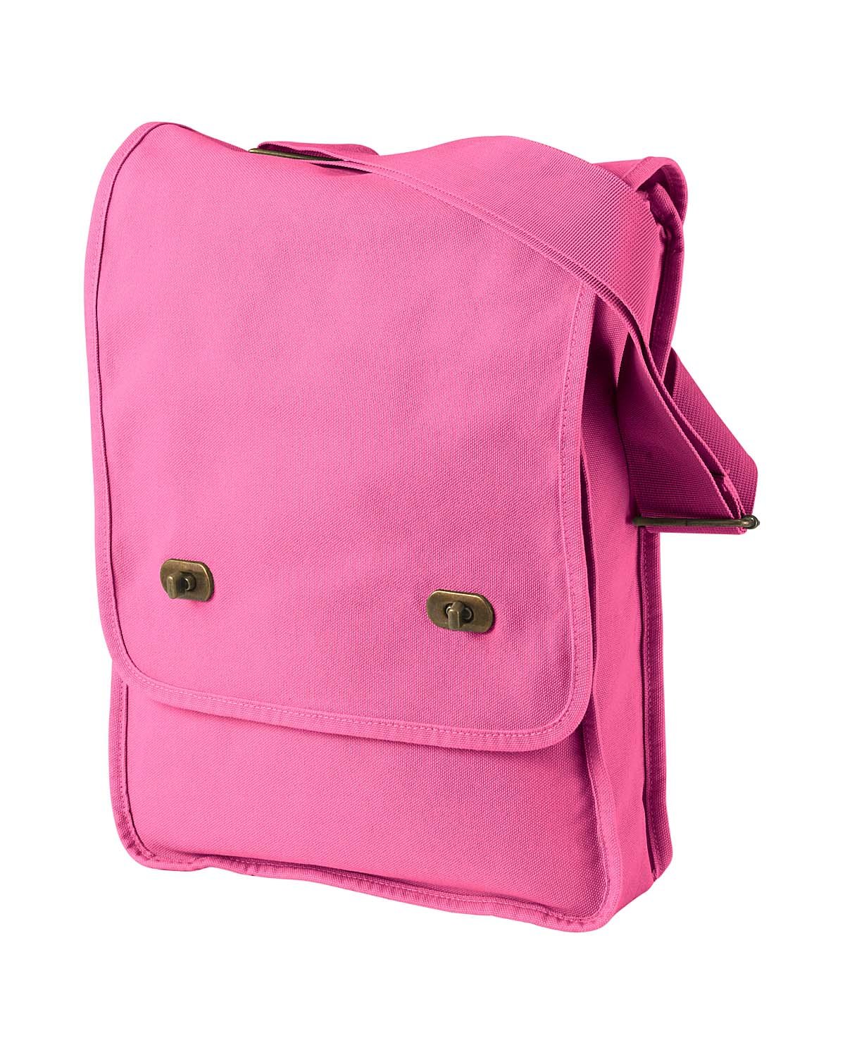 Authentic Pigment Unisex Pigment-Dyed Canvas Field Bag Authentic Pigment