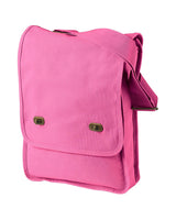 Authentic Pigment Unisex Pigment-Dyed Canvas Field Bag Authentic Pigment