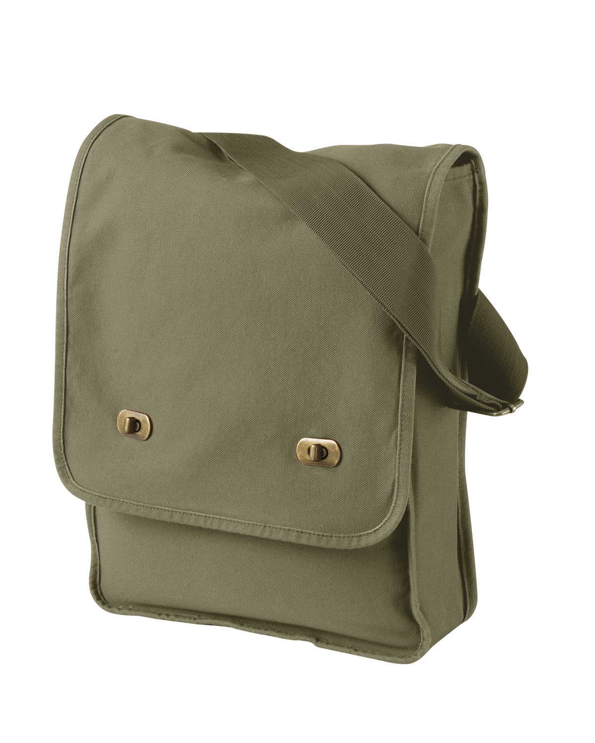 Authentic Pigment Unisex Pigment-Dyed Canvas Field Bag Authentic Pigment