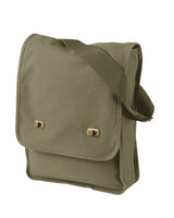 Authentic Pigment Unisex Pigment-Dyed Canvas Field Bag Authentic Pigment