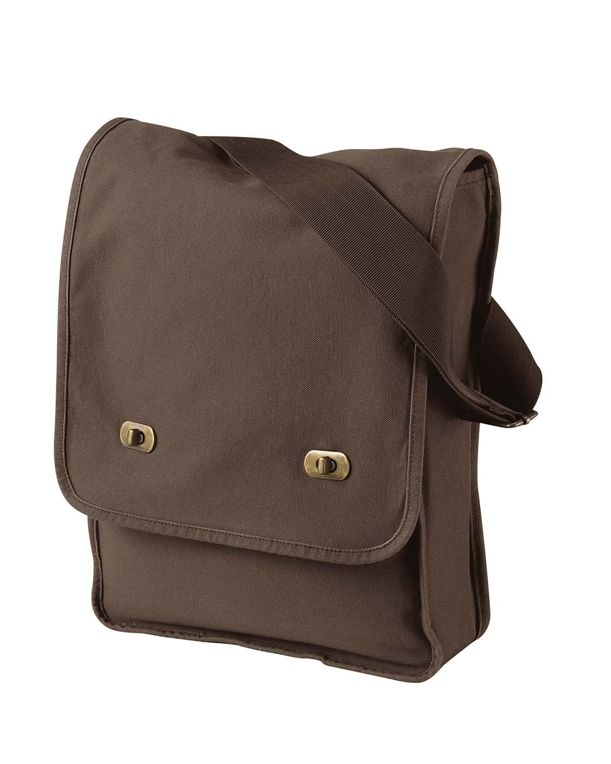 Authentic Pigment Unisex Pigment-Dyed Canvas Field Bag Authentic Pigment