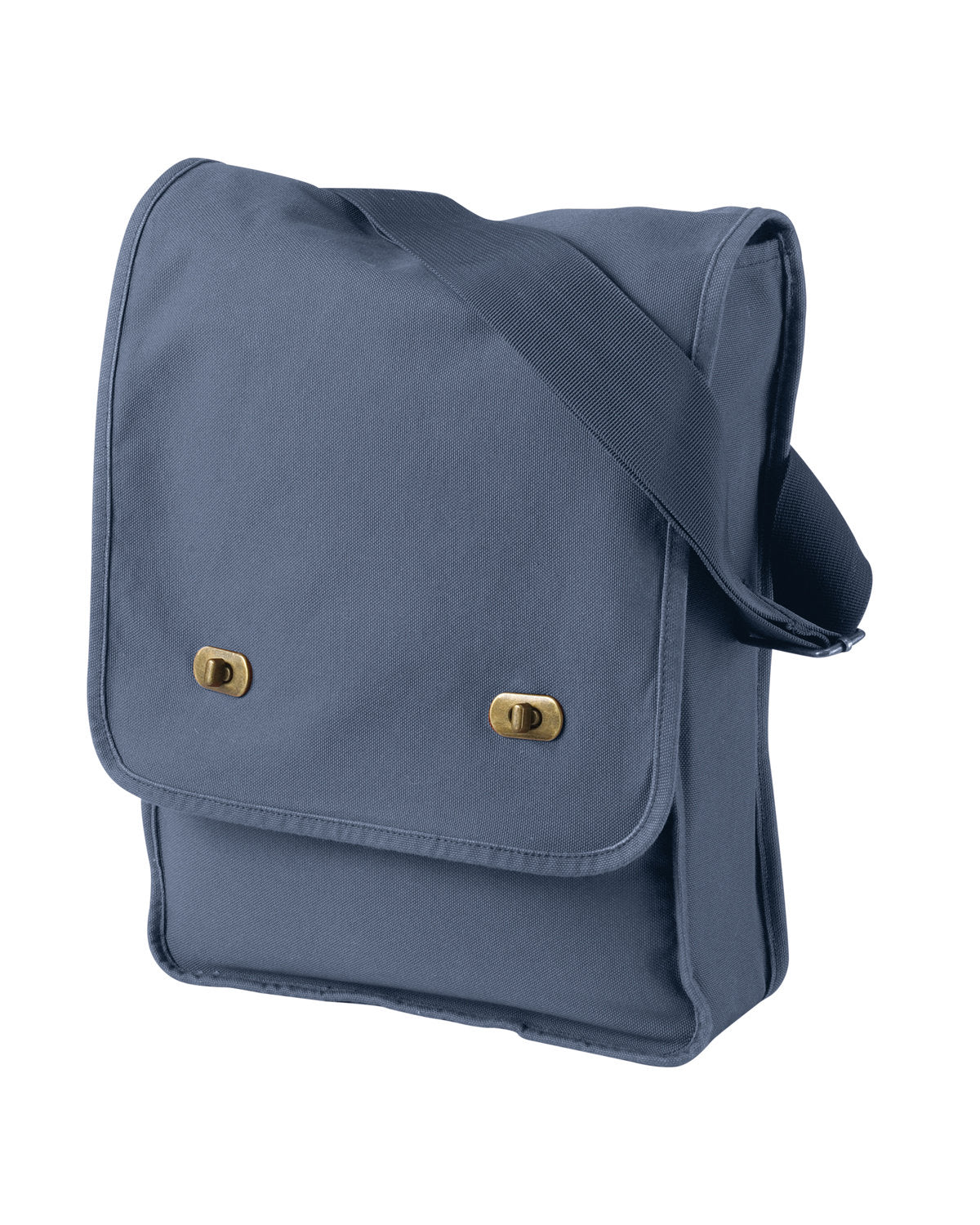 Authentic Pigment Unisex Pigment-Dyed Canvas Field Bag Authentic Pigment