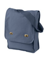 Authentic Pigment Unisex Pigment-Dyed Canvas Field Bag Authentic Pigment