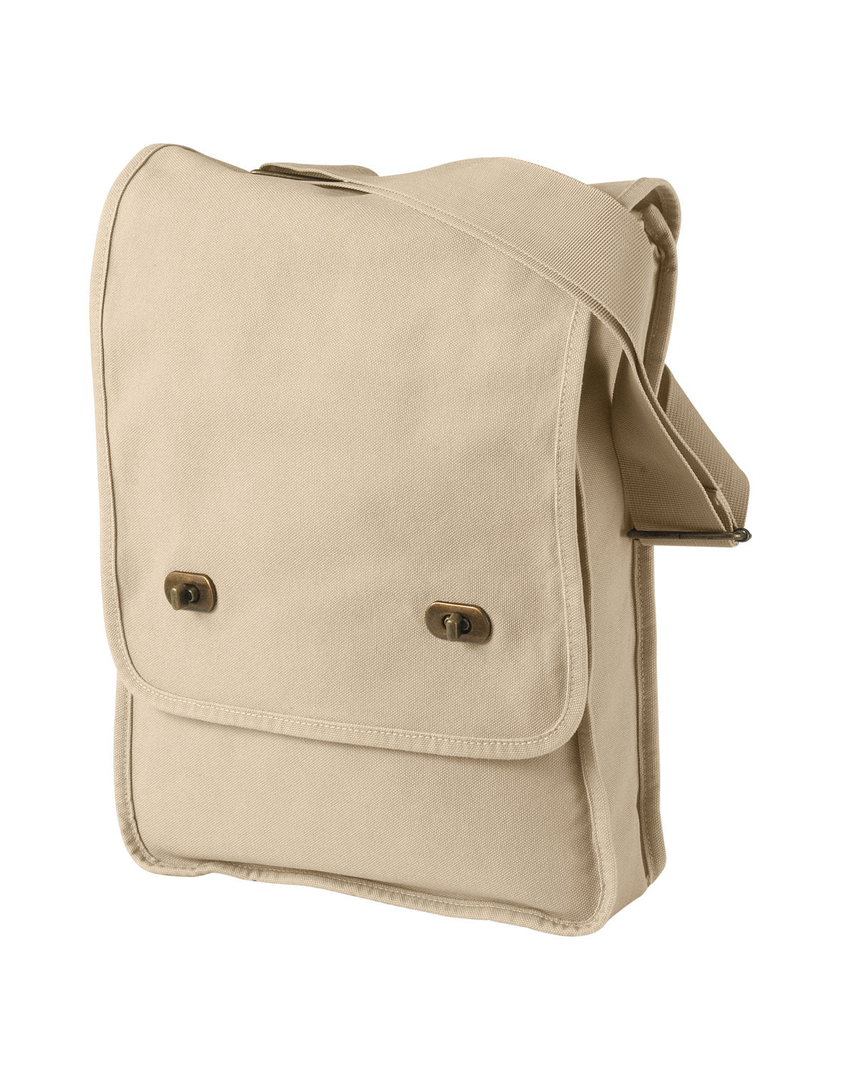 Authentic Pigment Unisex Pigment-Dyed Canvas Field Bag Authentic Pigment