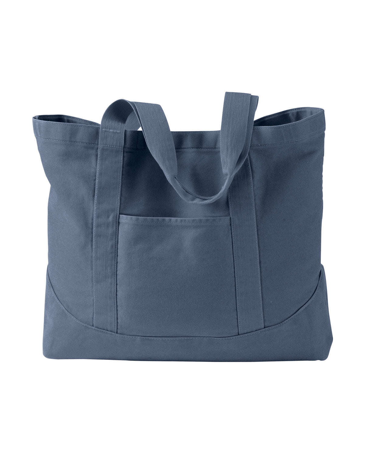 Authentic Pigment Unisex Pigment-Dyed Large Canvas Tote Authentic Pigment