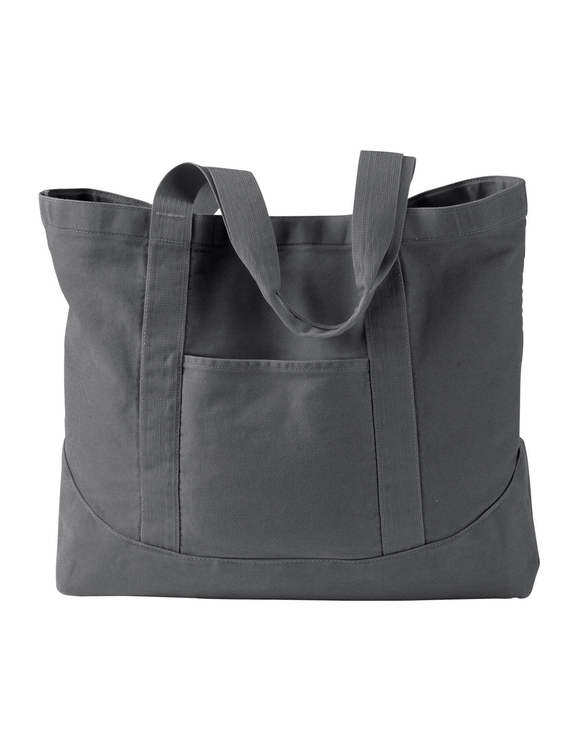 Authentic Pigment Unisex Pigment-Dyed Large Canvas Tote Authentic Pigment