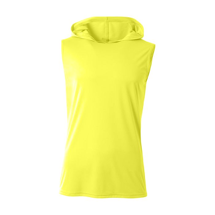 A4 Youth Sleeveless Hooded Tee