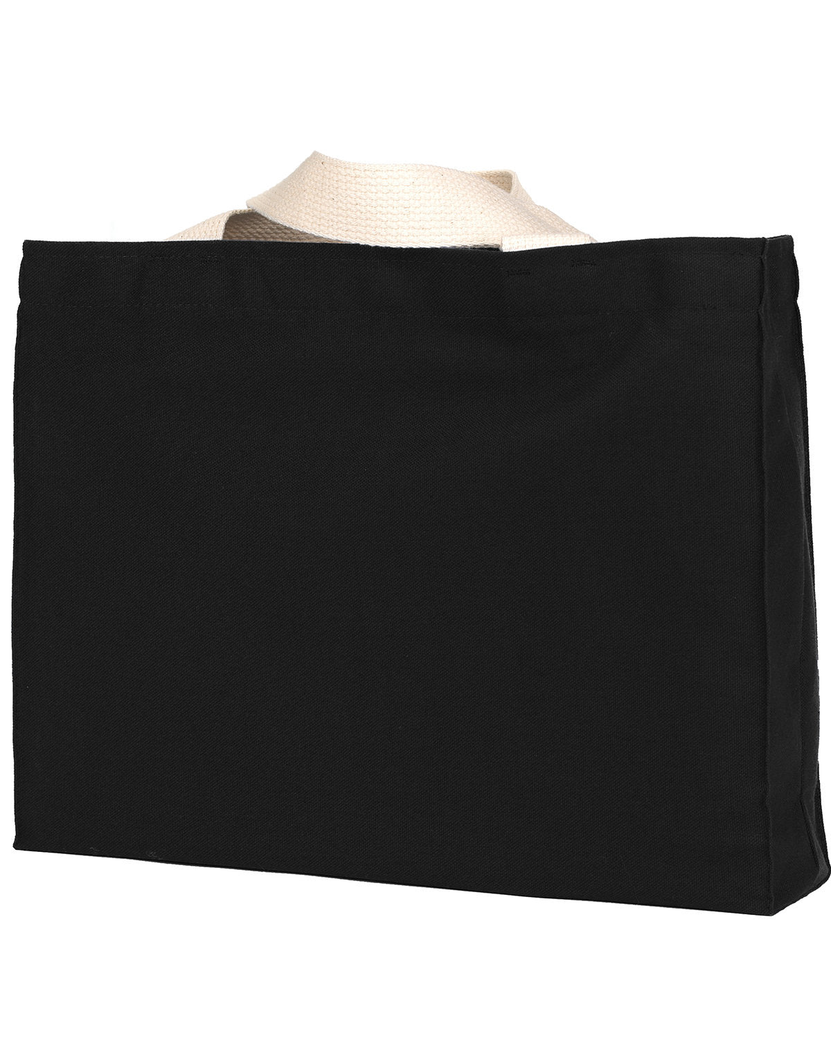 Bayside Unisex 12 oz., Cotton Canvas Medium Gusset Tote Bayside