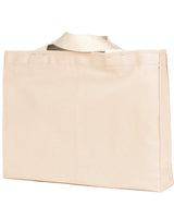 Bayside Unisex 12 oz., Cotton Canvas Medium Gusset Tote Bayside