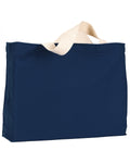Bayside Unisex 12 oz., Cotton Canvas Medium Gusset Tote Bayside