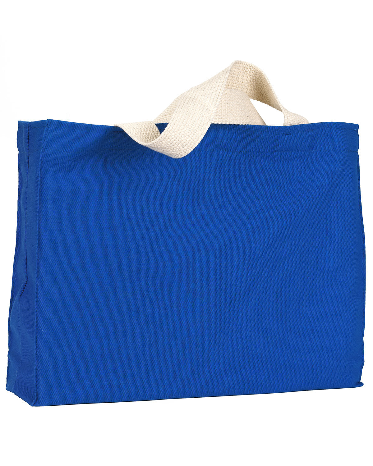 Bayside Unisex 12 oz., Cotton Canvas Medium Gusset Tote Bayside