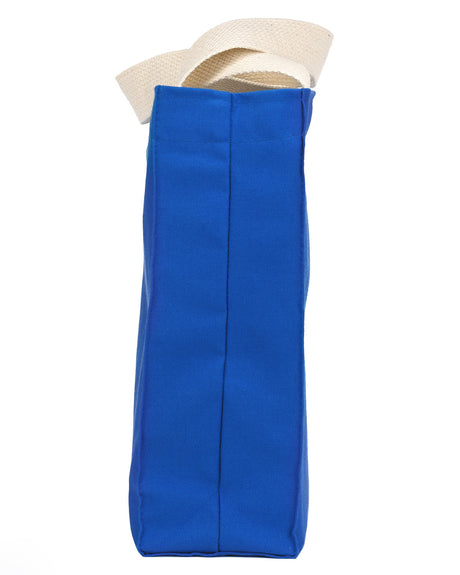 Bayside Unisex 12 oz., Cotton Canvas Medium Gusset Tote Bayside