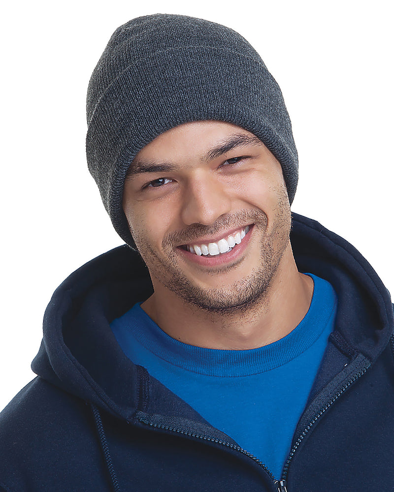 Bayside 100% Acrylic Knit Cuff Beanie