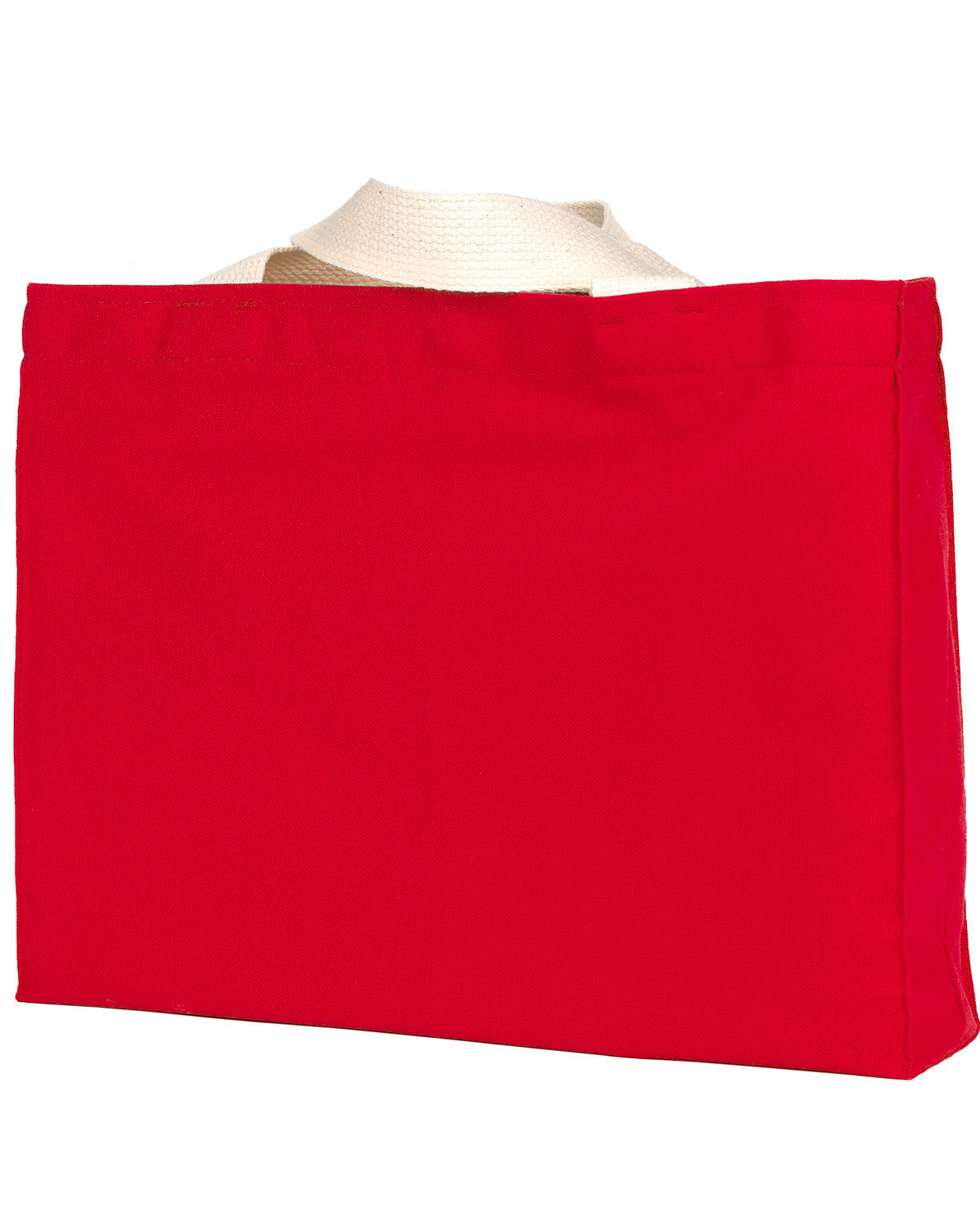 Bayside Unisex 12 oz., Cotton Canvas Medium Gusset Tote Bayside
