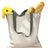 BAGedge Unisex Canvas Tote with Contrasting Handles BAGedge