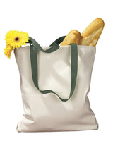 BAGedge Unisex Canvas Tote with Contrasting Handles BAGedge