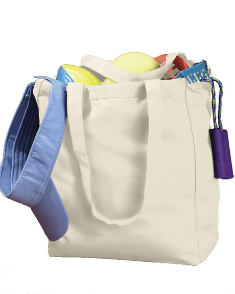 BAGedge Unisex 12 oz. Canvas Book Tote BAGedge