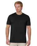 Bayside Men's Fine Jersey Long Sleeve Crewneck T-Shirt Bayside