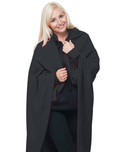 Bayside Unisex Polyester Stadium Fleece Blanket