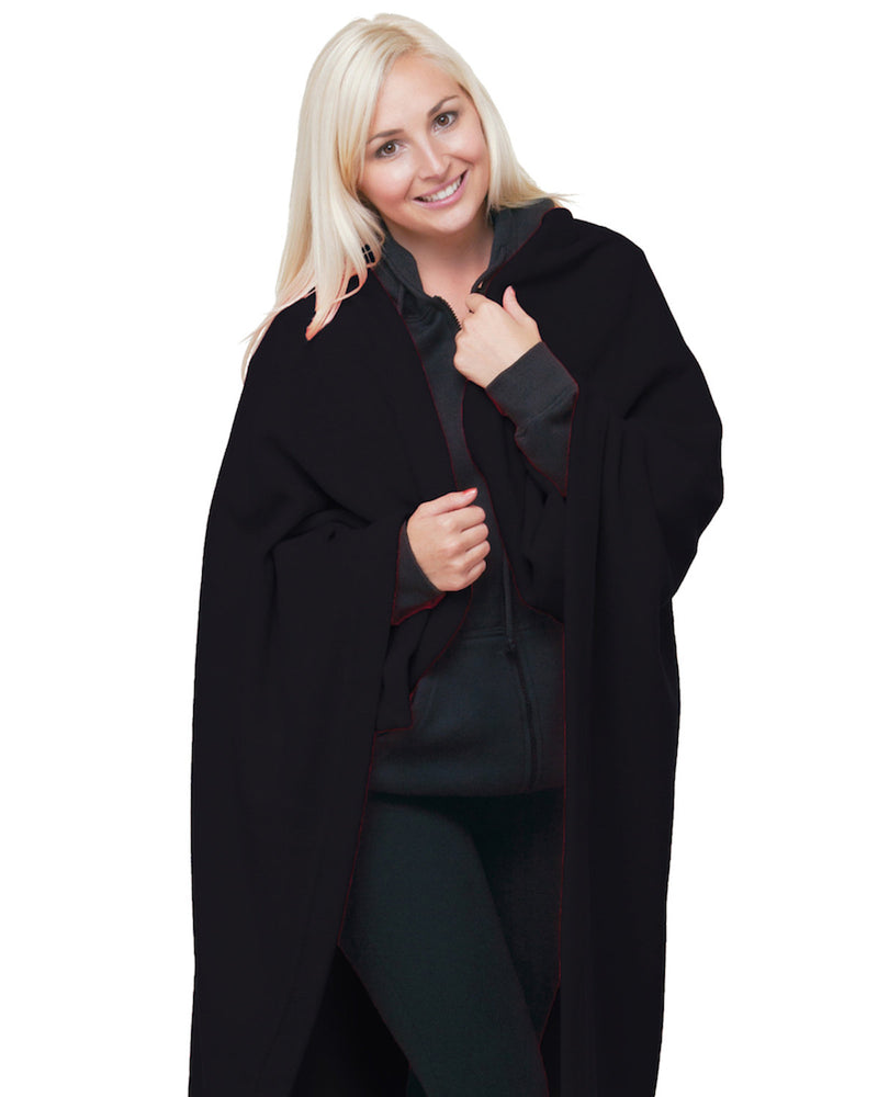 Bayside Unisex Polyester Stadium Fleece Blanket