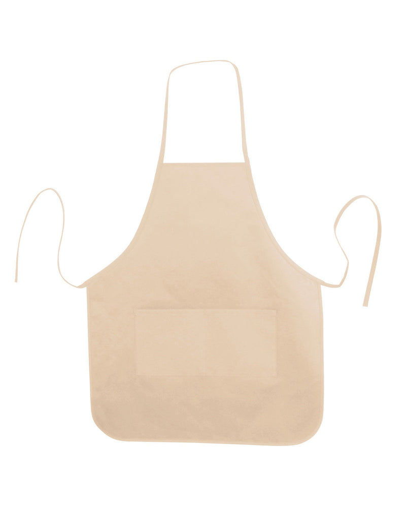 Liberty Bags Unisex Heather NL2R Long Round Bottom Cotton Twill Apron