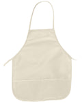 Big Accessories Unisex Two-Pocket 24" Apron Big Accessories