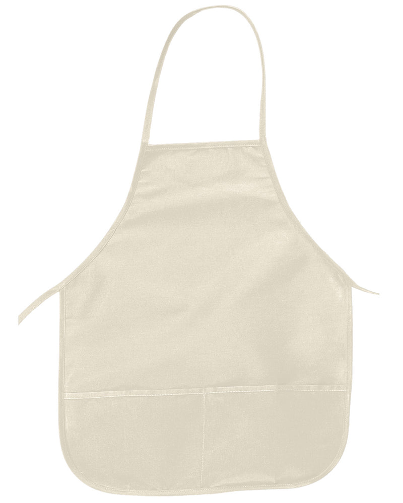 Big Accessories Unisex Two-Pocket 24" Apron