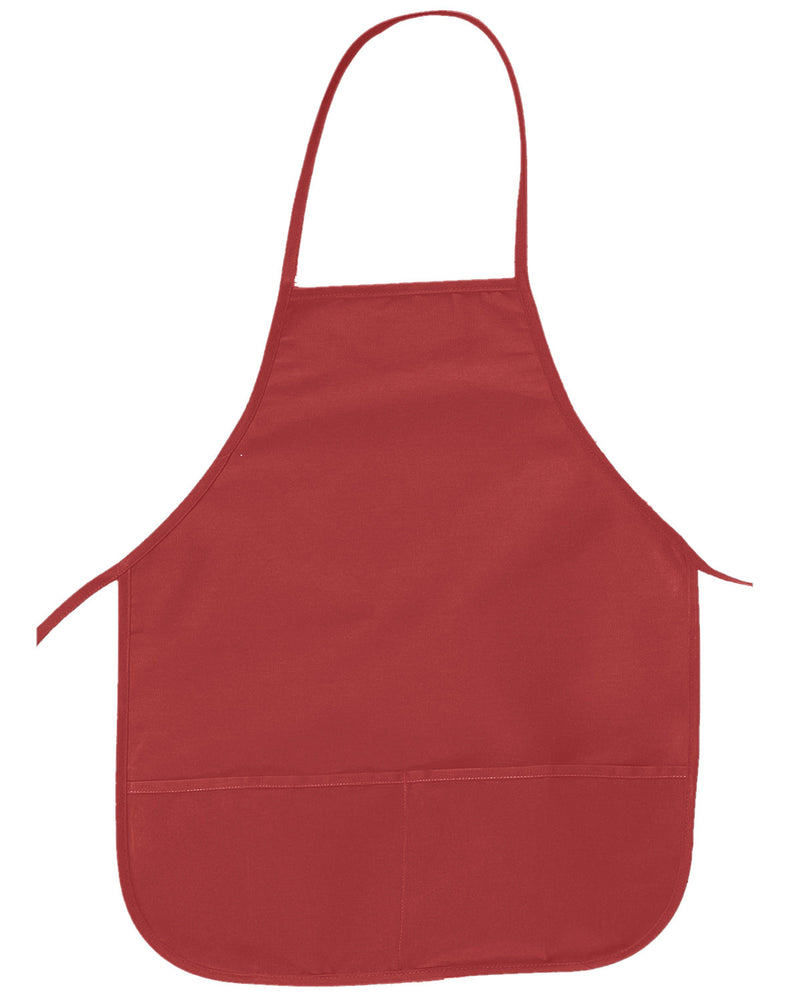 Big Accessories Unisex Two-Pocket 24" Apron