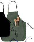 Big Accessories Unisex Two-Pocket 28" Apron Big Accessories