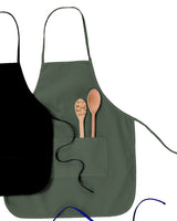Big Accessories Unisex Two-Pocket 28" Apron Big Accessories