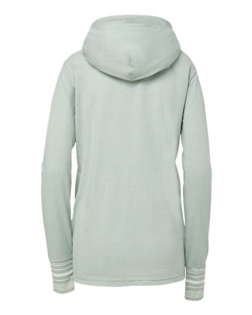 MV Sport Women's Heathered Jersey Hooded Tunic