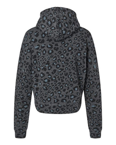 J. America Women's Crop Hooded Sweatshirt