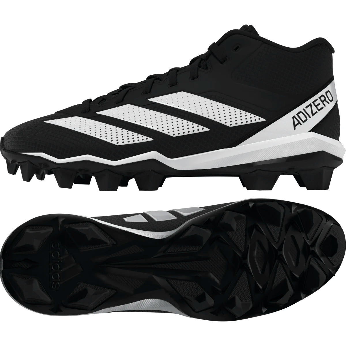 adidas Men's Adizero Impact.2 Molded Rubber Football Cleats