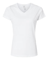 SubliVie Women's Polyester V-Neck T-Shirt SubliVie