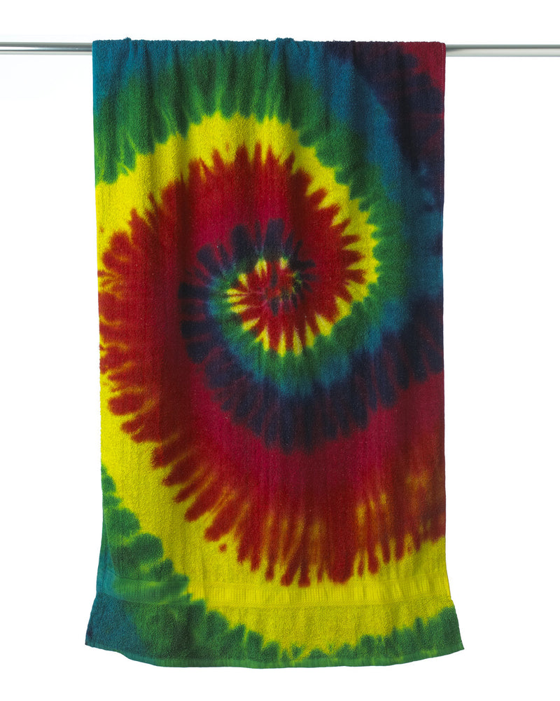 Tie-Dye Beach Towel