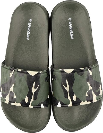 Vizari Men's 'Camo SS' Soccer Slide Sandals For Adults and Teens