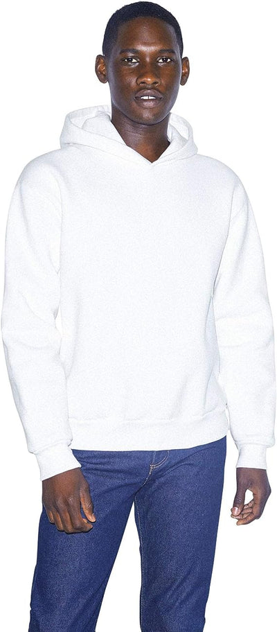 American Apparel Men's Fleece Pullover Hooded Sweatshirt