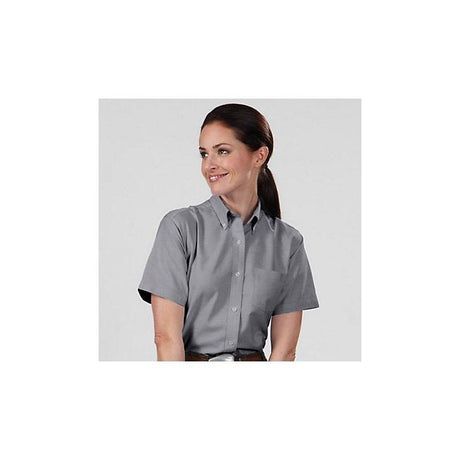 Van Heusen Women's Regular Fit Short Sleeve Oxford Van Heusen