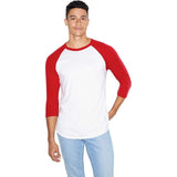 American Apparel Men's Raglan Three-Quarter Sleeve Tee Mens Apparel Shirts & Tops